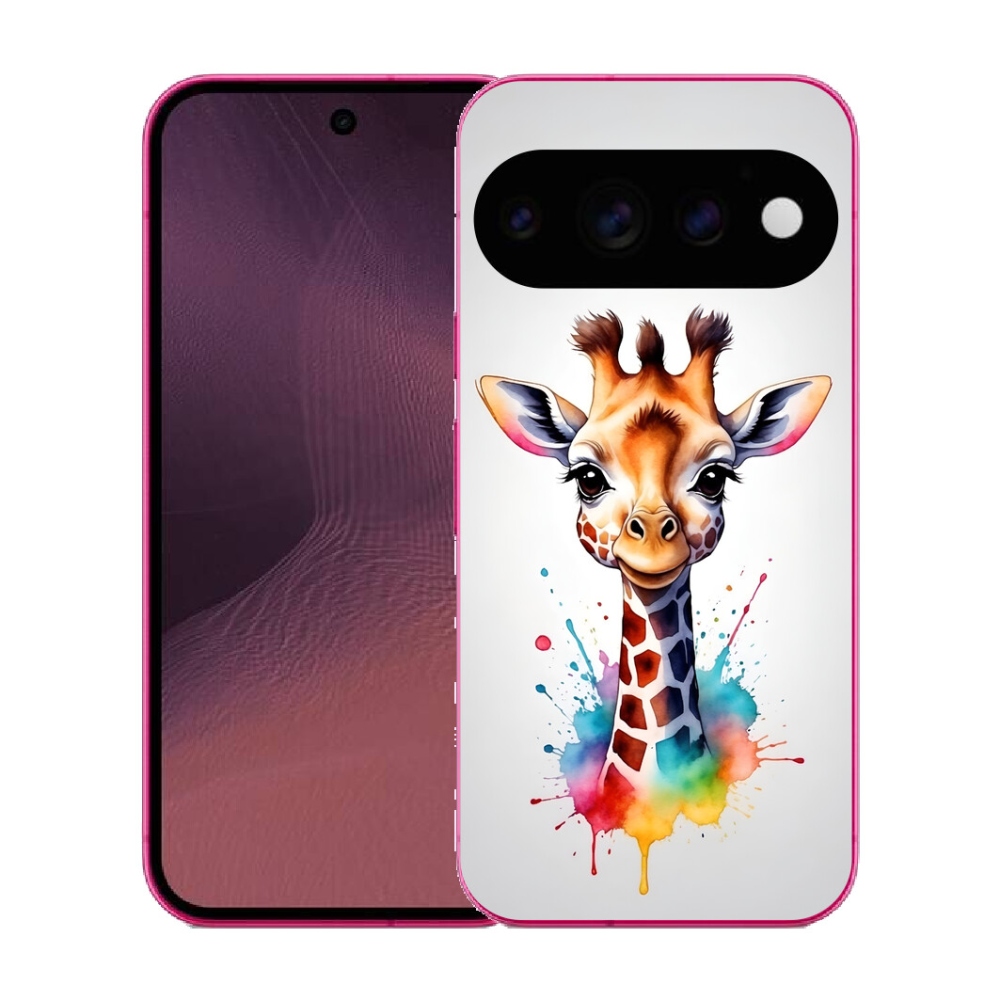 Gélový kryt mmCase na Google Pixel 11 - žirafa 1