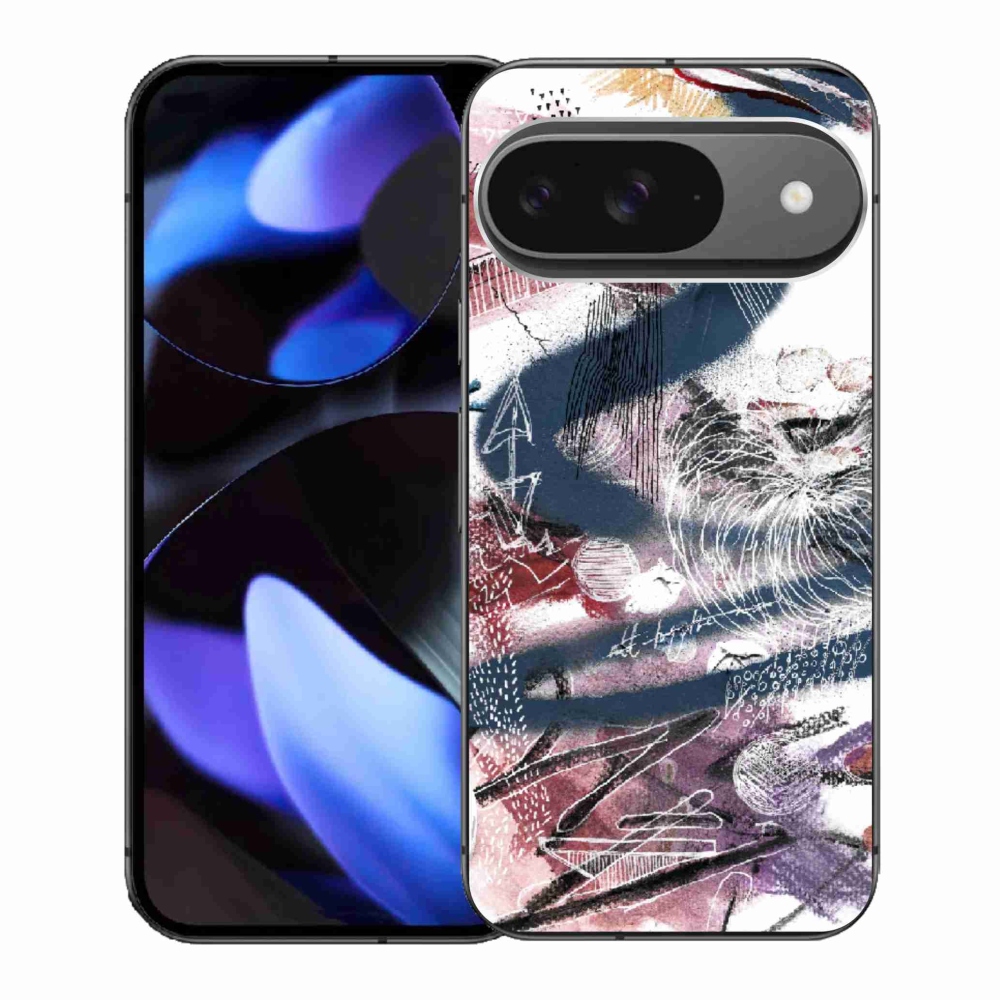 Gélový kryt mmCase na Google Pixel 9 - abstraktný motív 28