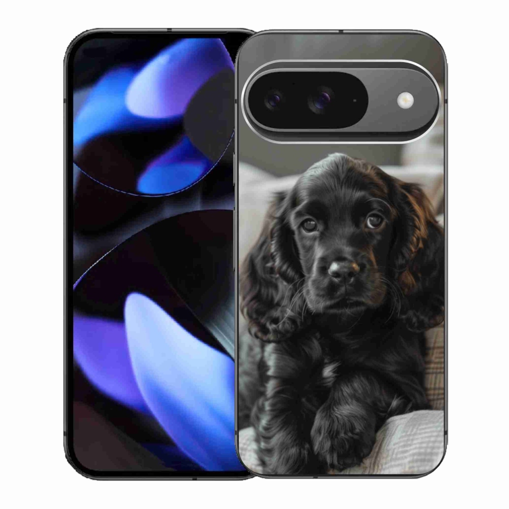 Gélový kryt mmCase na Google Pixel 9 - anglický kokeršpaniel