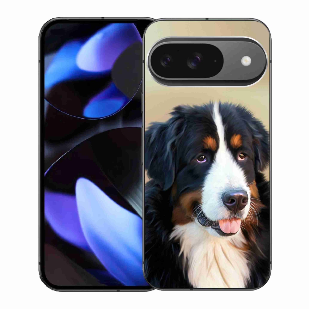 Gélový kryt mmCase na Google Pixel 9 - bernský salašnícky pes