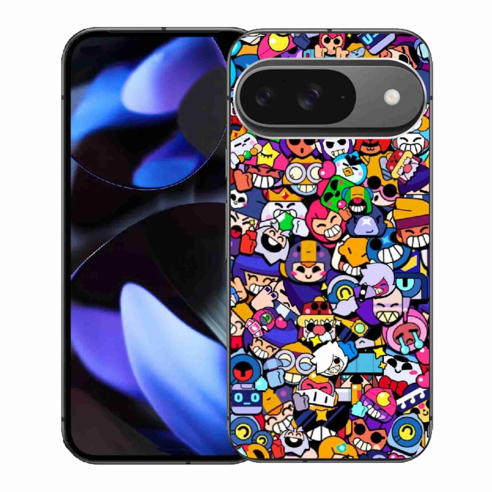 Gélový kryt mmCase na Google Pixel 9 - brawl stars 2