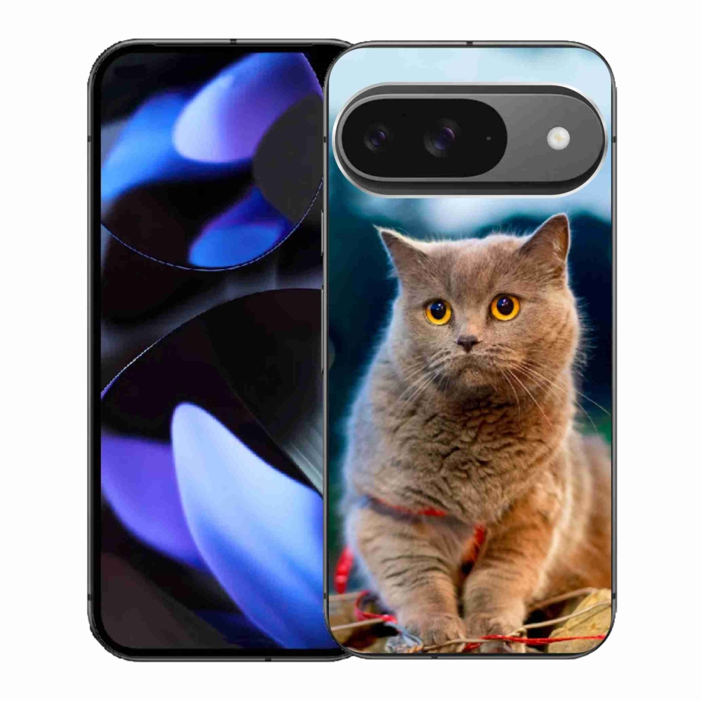 Gélový kryt mmCase na Google Pixel 9 - britská modrá 2