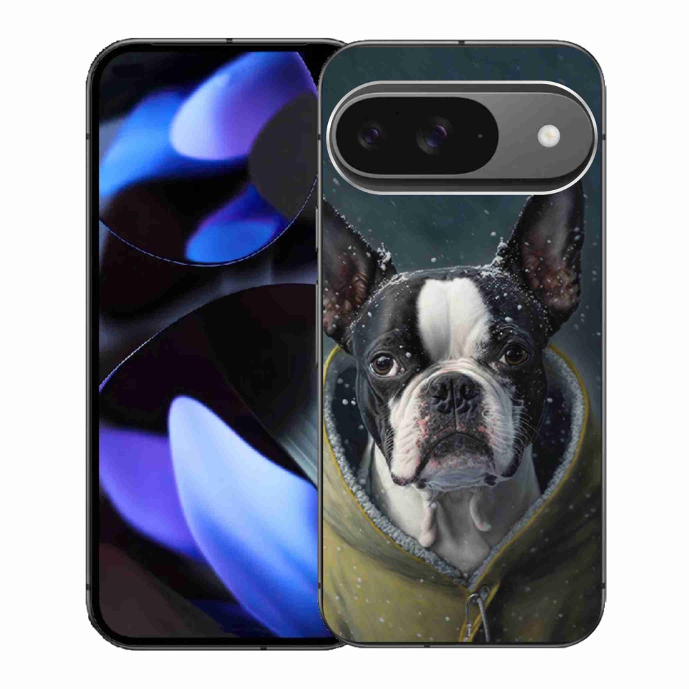 Gélový kryt mmCase na Google Pixel 9 - buldoček