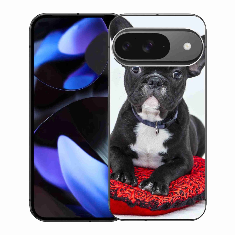 Gélový kryt mmCase na Google Pixel 9 - buldog