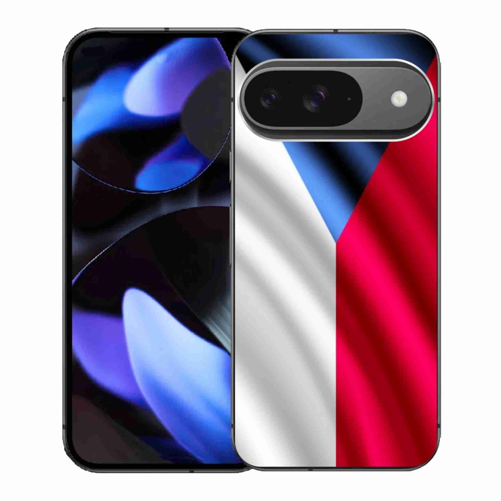 Gélový kryt mmCase na Google Pixel 9 - česká vlajka