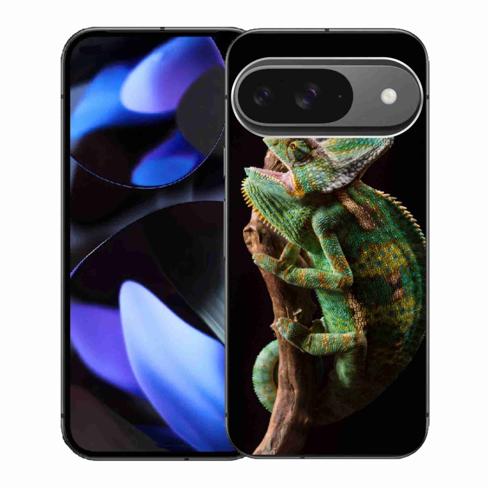 Gélový kryt mmCase na Google Pixel 9 - chameleón