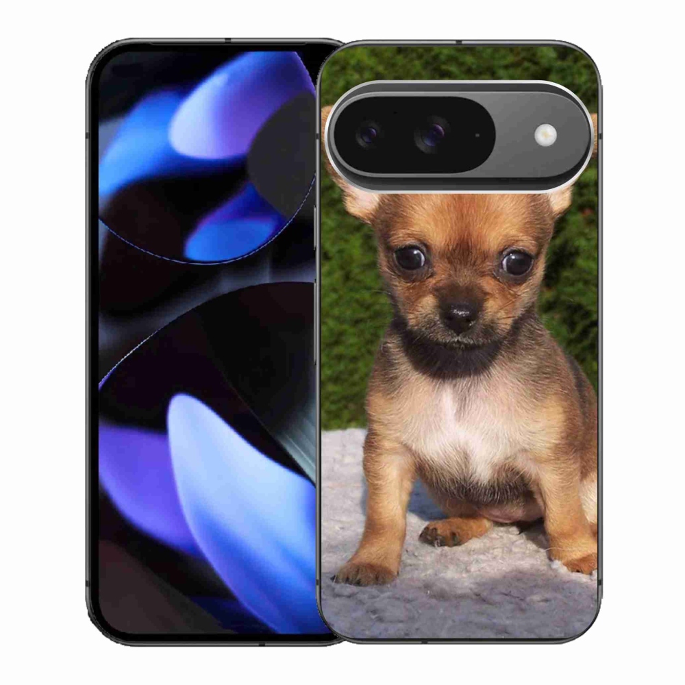 Gélový kryt mmCase na Google Pixel 9 - čivava 3