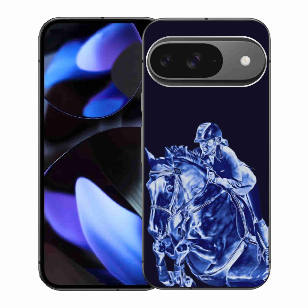 Gélový kryt mmCase na Google Pixel 9 - dostihový kôň