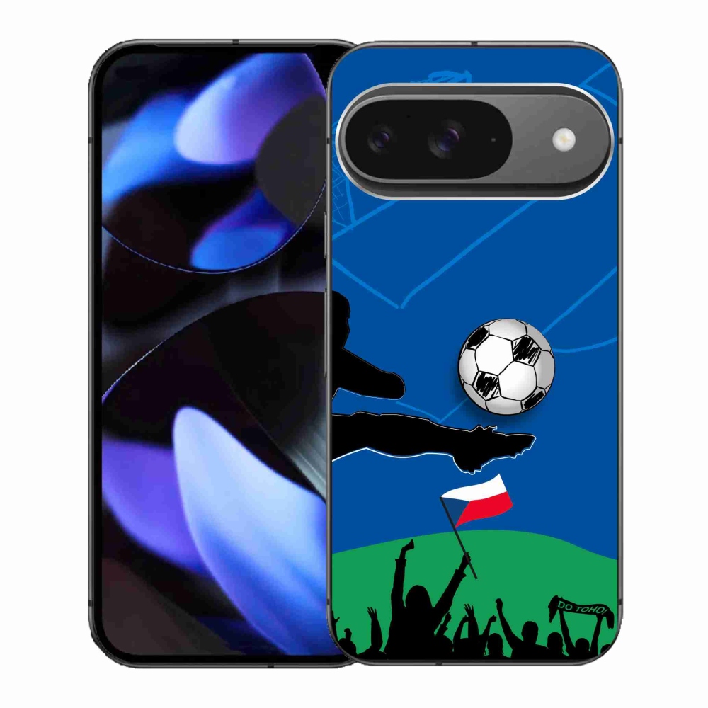 Gélový kryt mmCase na Google Pixel 9 - fanúšikovia futbalu