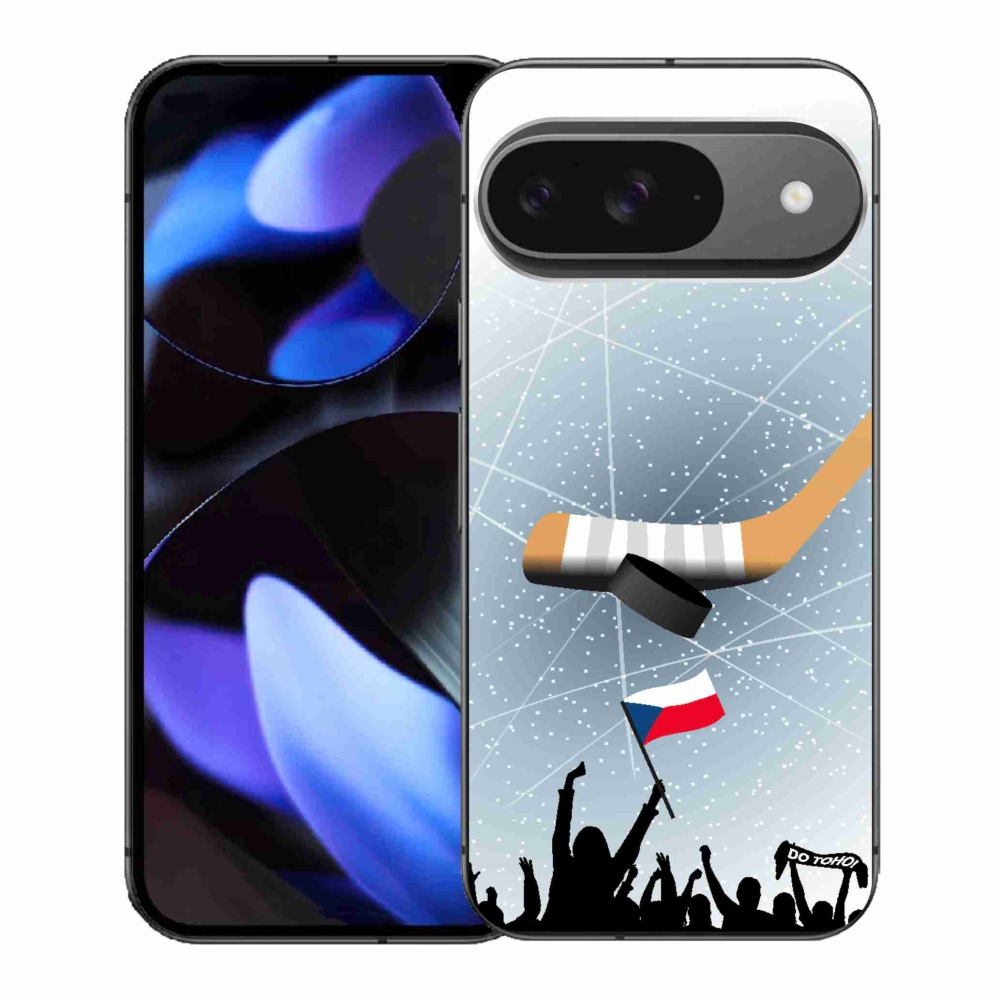 Gélový kryt mmCase na Google Pixel 9 - fanúšikovia hokeja