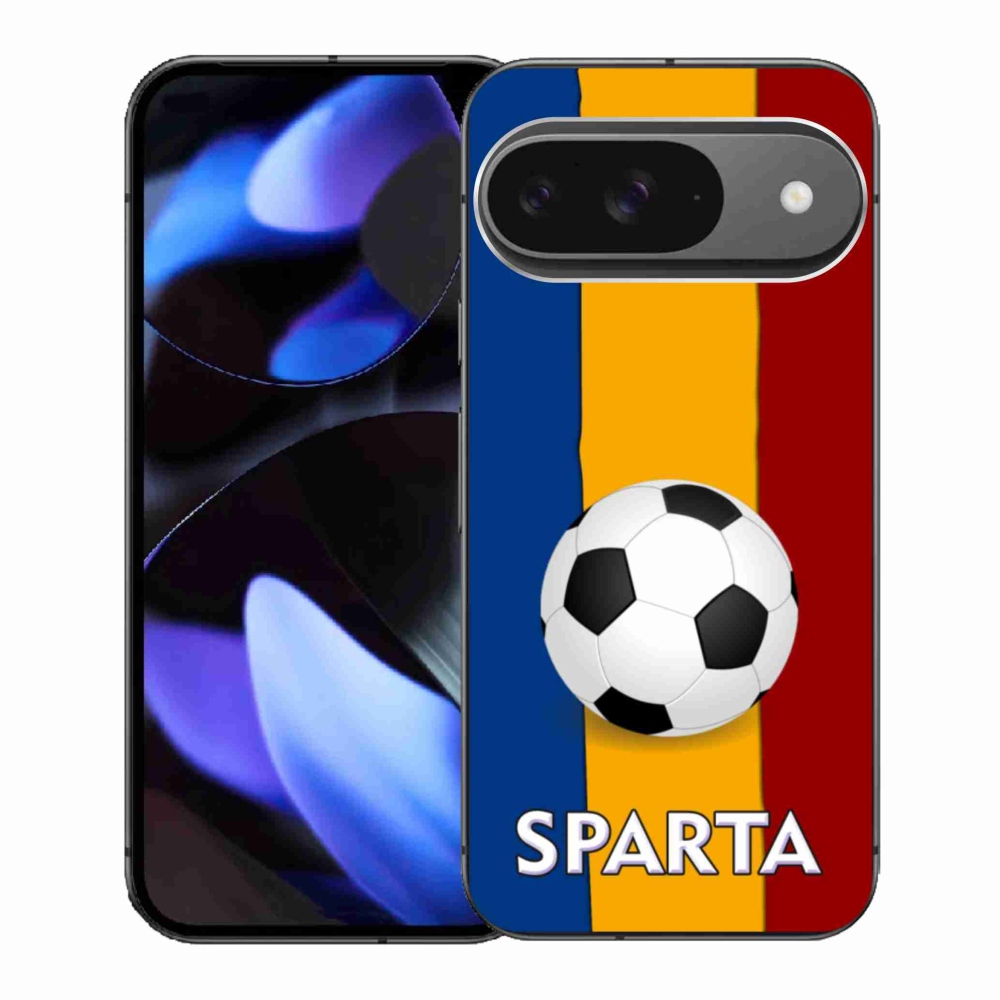 Gélový kryt mmCase na Google Pixel 9 - futbal 1