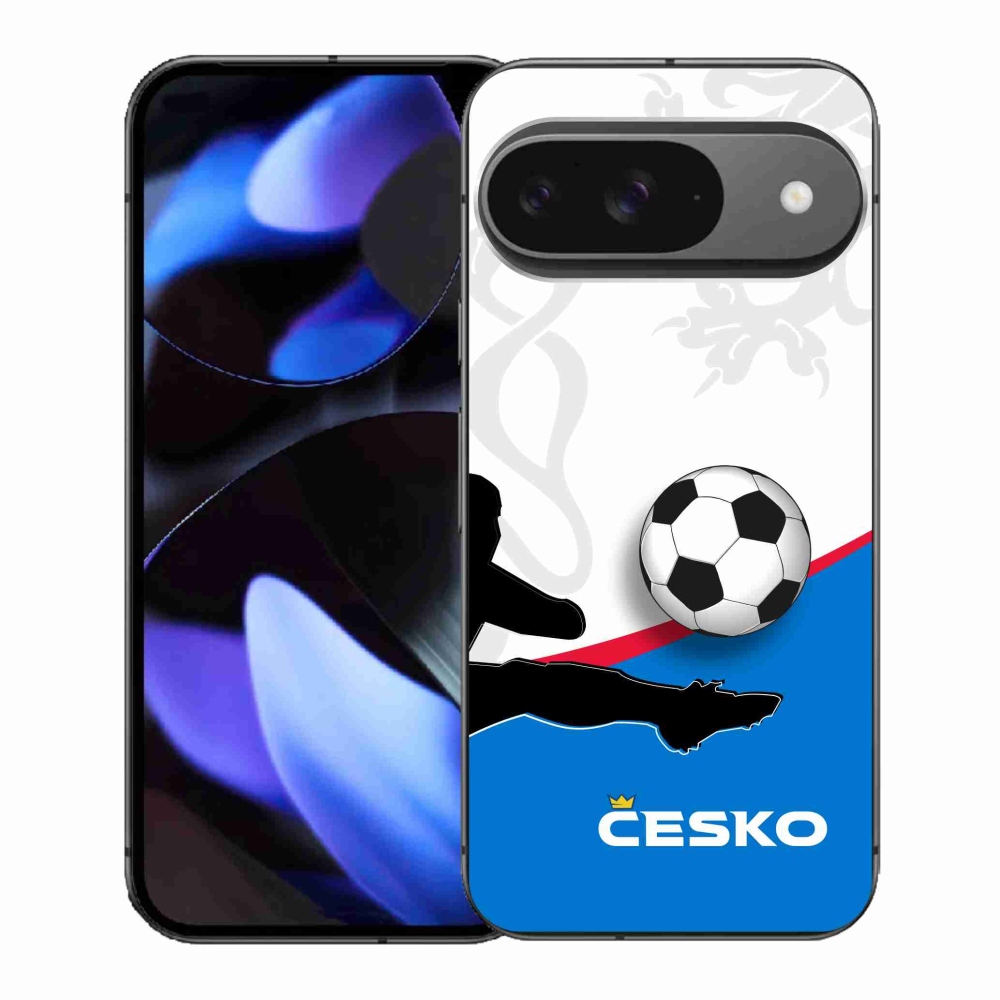 Gélový kryt mmCase na Google Pixel 9 - futbal Česko 3