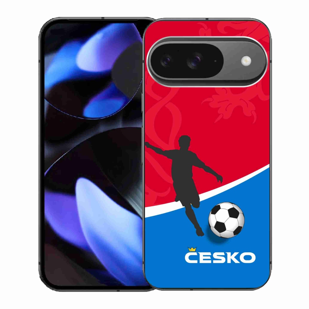Gélový kryt mmCase na Google Pixel 9 - futbal Česko