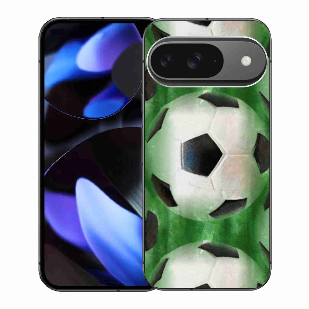 Gélový kryt mmCase na Google Pixel 9 - futbalová lopta
