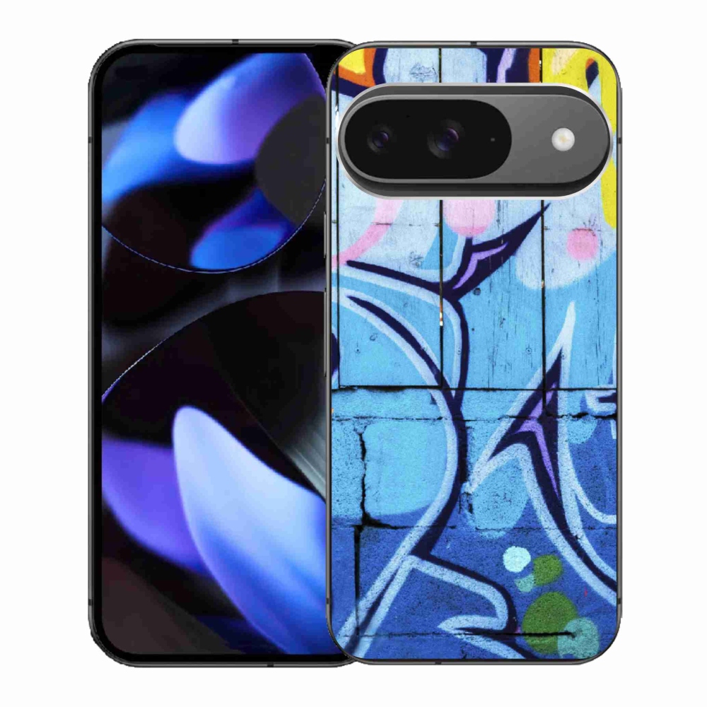 Gélový kryt mmCase na Google Pixel 9 - graffiti