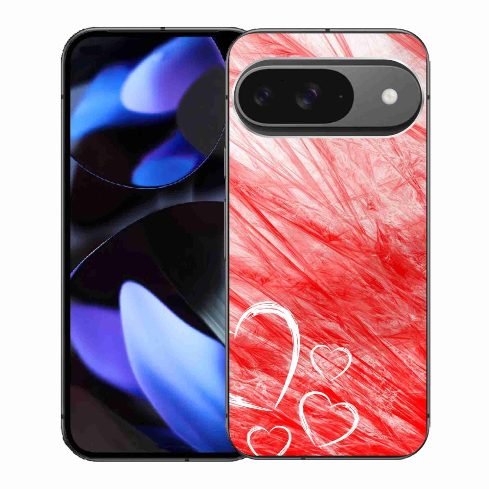 Gélový kryt mmCase na Google Pixel 9 - heart