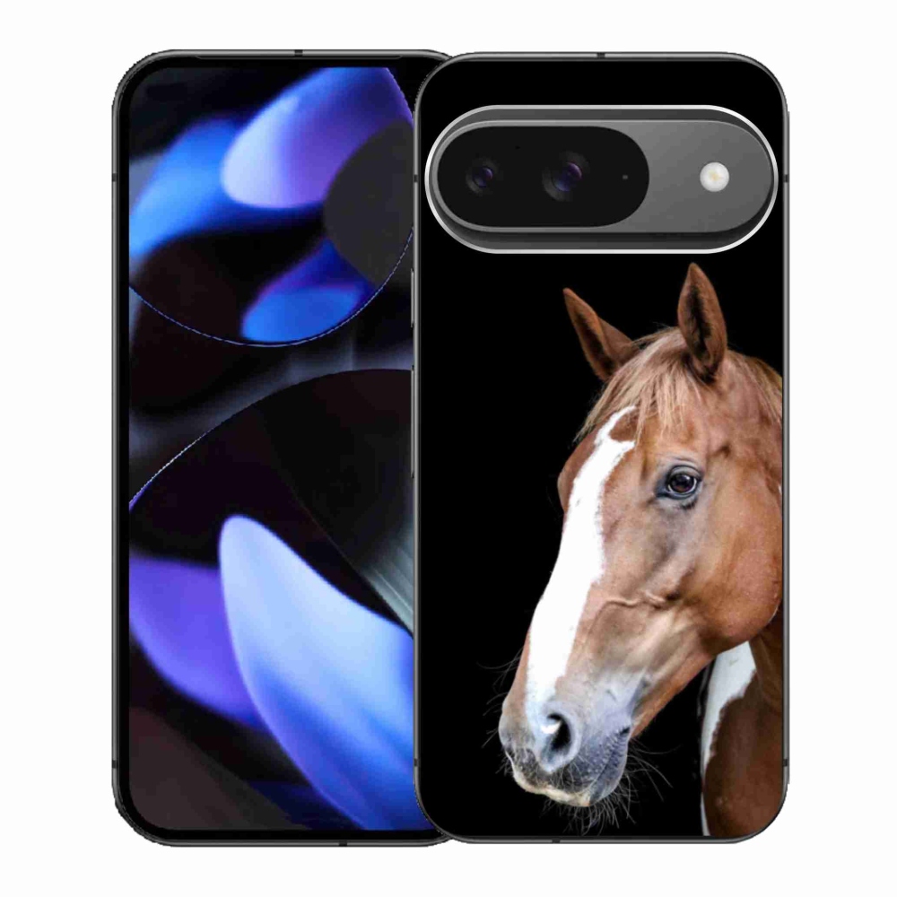 Gélový kryt mmCase na Google Pixel 9 - hnedý kôň 3