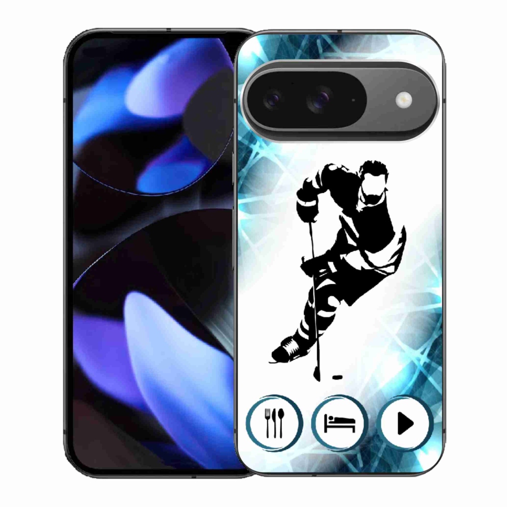 Gélový kryt mmCase na Google Pixel 9 - hokej 1