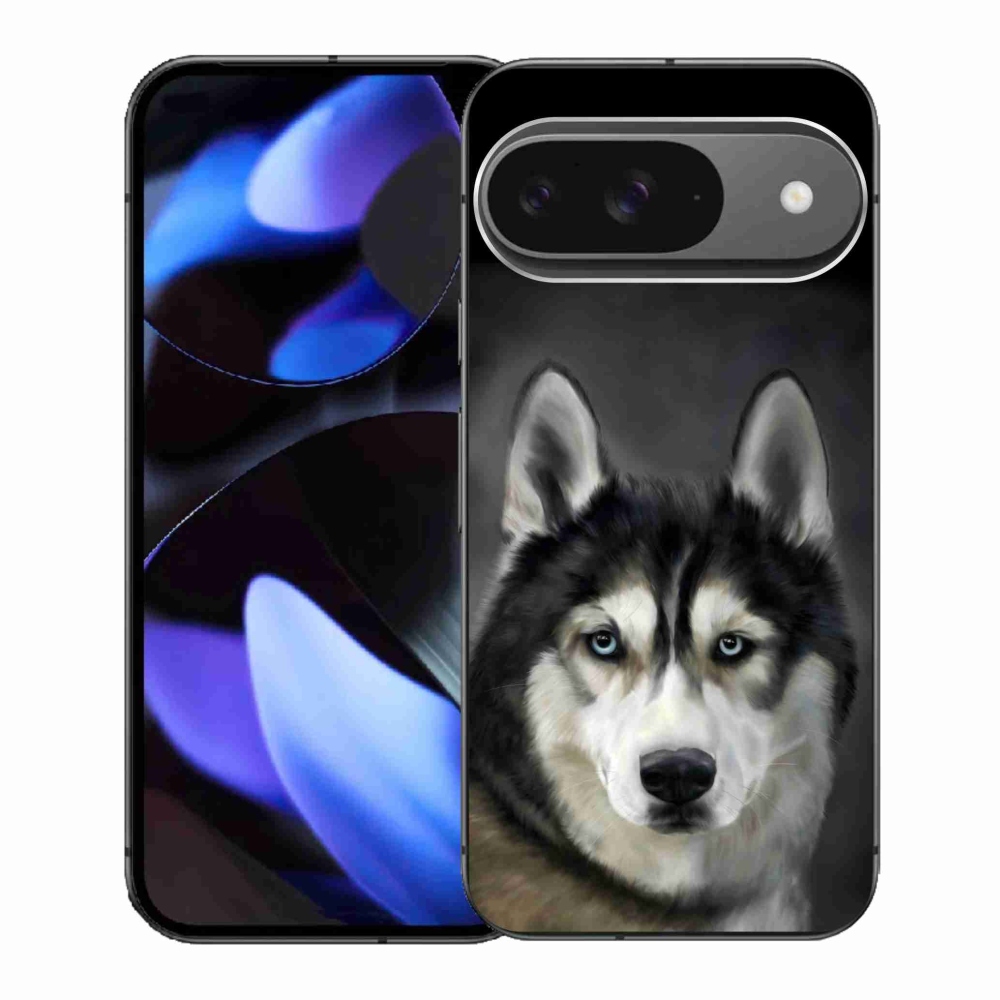 Gélový kryt mmCase na Google Pixel 9 - husky