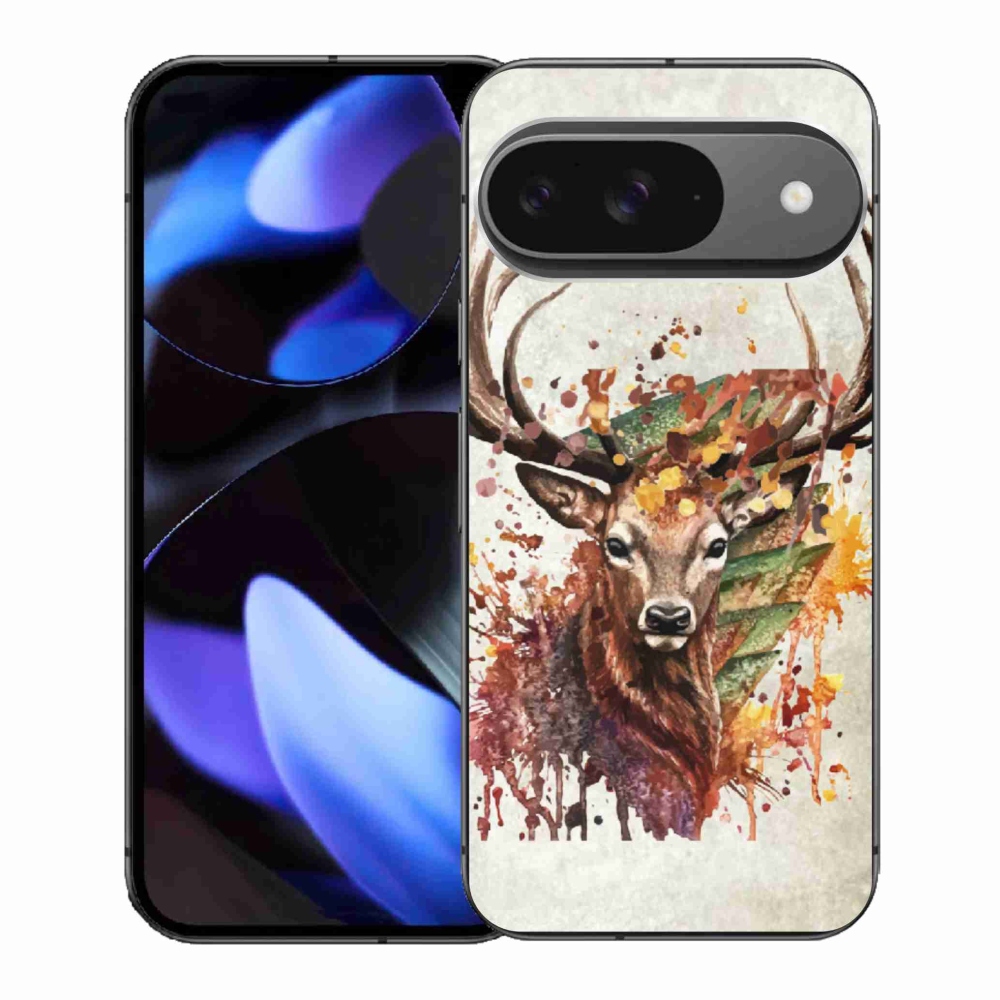 Gélový kryt mmCase na Google Pixel 9 - jeleň 1