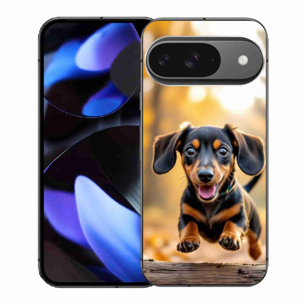 Gélový kryt mmCase na Google Pixel 9 - jazvečík 2