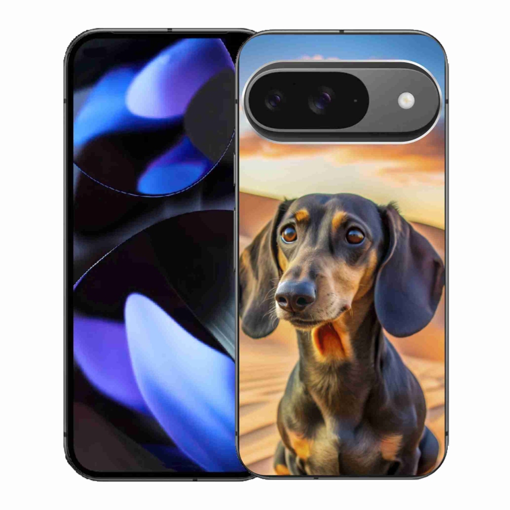 Gélový kryt mmCase na Google Pixel 9 - jazvečík 3