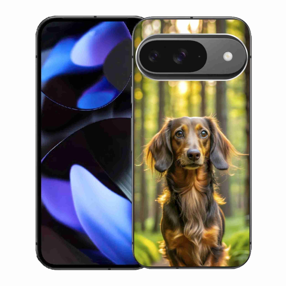 Gélový kryt mmCase na Google Pixel 9 - jazvečík 4