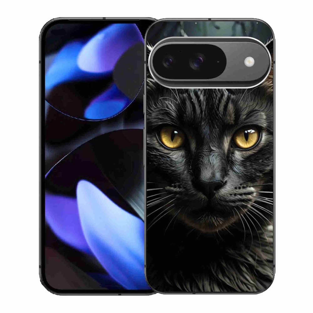Gélový kryt mmCase na Google Pixel 9 - mačacie pohľad 3