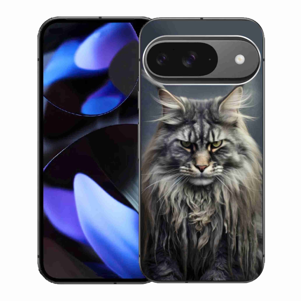 Gélový kryt mmCase na Google Pixel 9 - mačacie pohľad 4