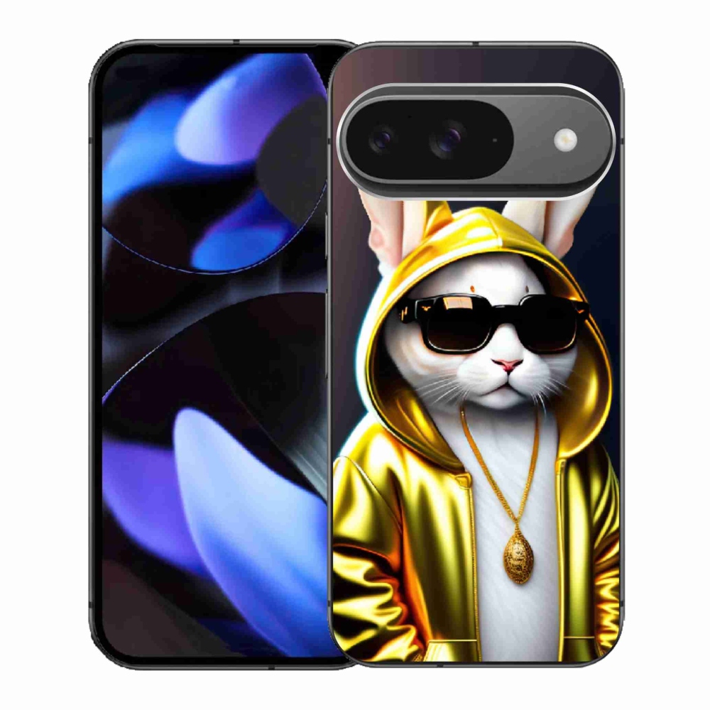 Gélový kryt mmCase na Google Pixel 9 - mačka boss