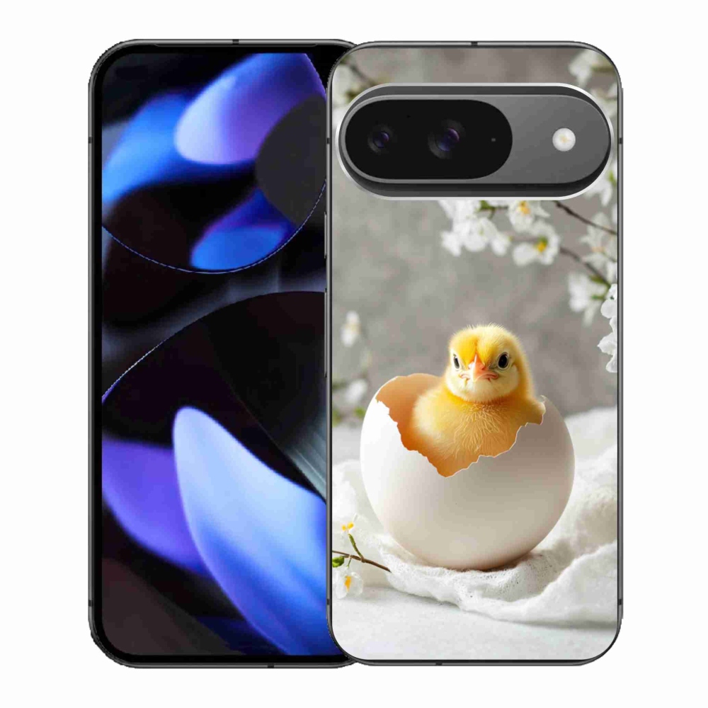 Gélový kryt mmCase na Google Pixel 9 - kuriatko