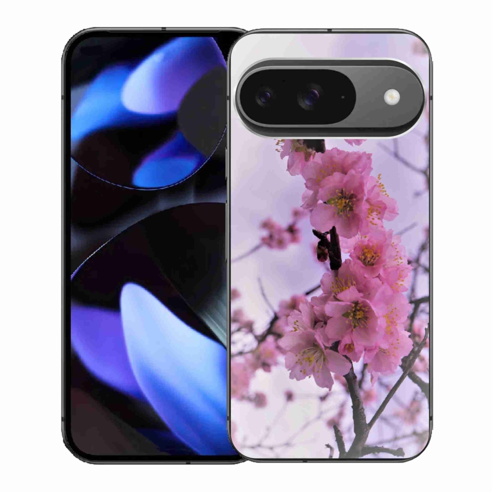 Gélový kryt mmCase na Google Pixel 9 - kvety 7