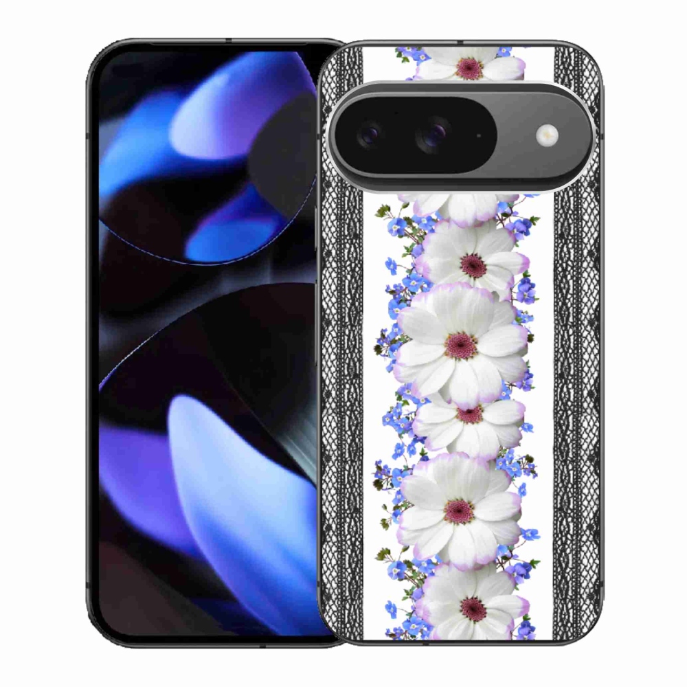 Gélový kryt mmCase na Google Pixel 9 - kvety 8
