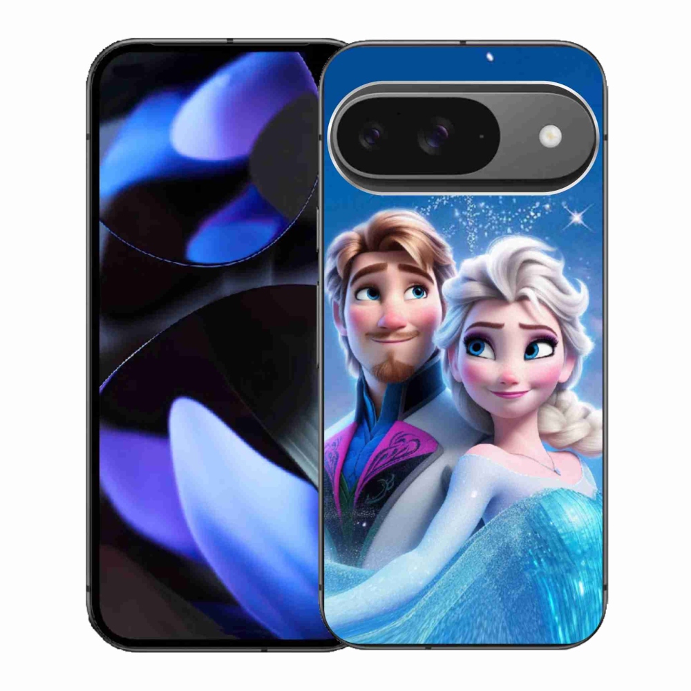 Gélový kryt mmCase na Google Pixel 9 - ľadové kráľovstvo 1