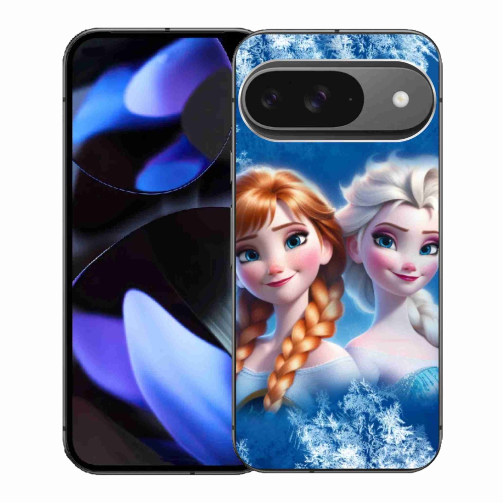 Gélový kryt mmCase na Google Pixel 9 - ľadové kráľovstvo 2