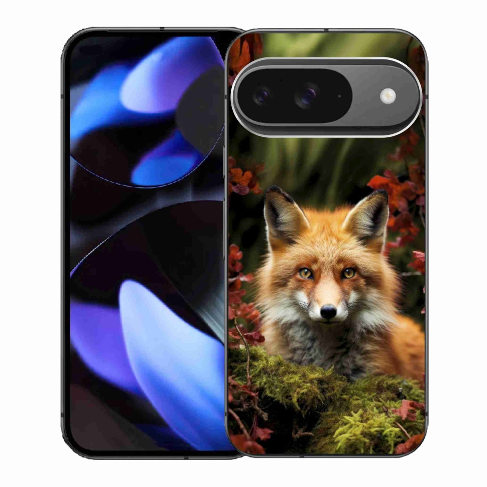 Gélový kryt mmCase na Google Pixel 9 - líška v lese