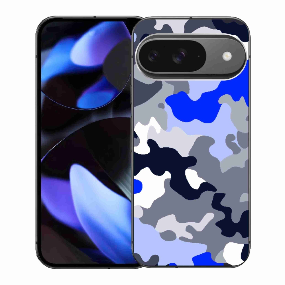 Gélový kryt mmCase na Google Pixel 9 - maskáčový vzor 8