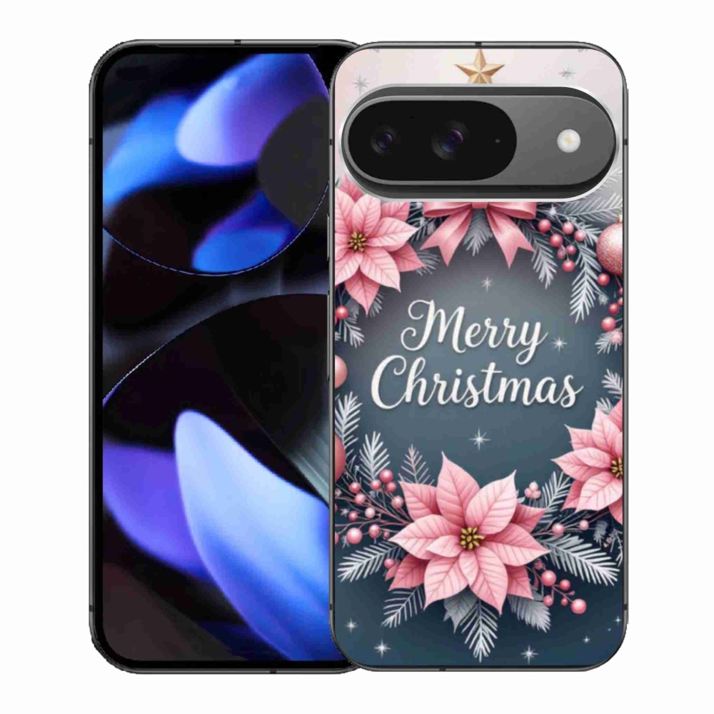 Gélový kryt mmCase na Google Pixel 9 - merry christmas