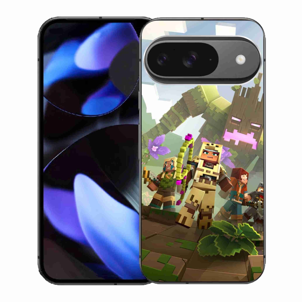 Gélový kryt mmCase na Google Pixel 9 - minecraft 1