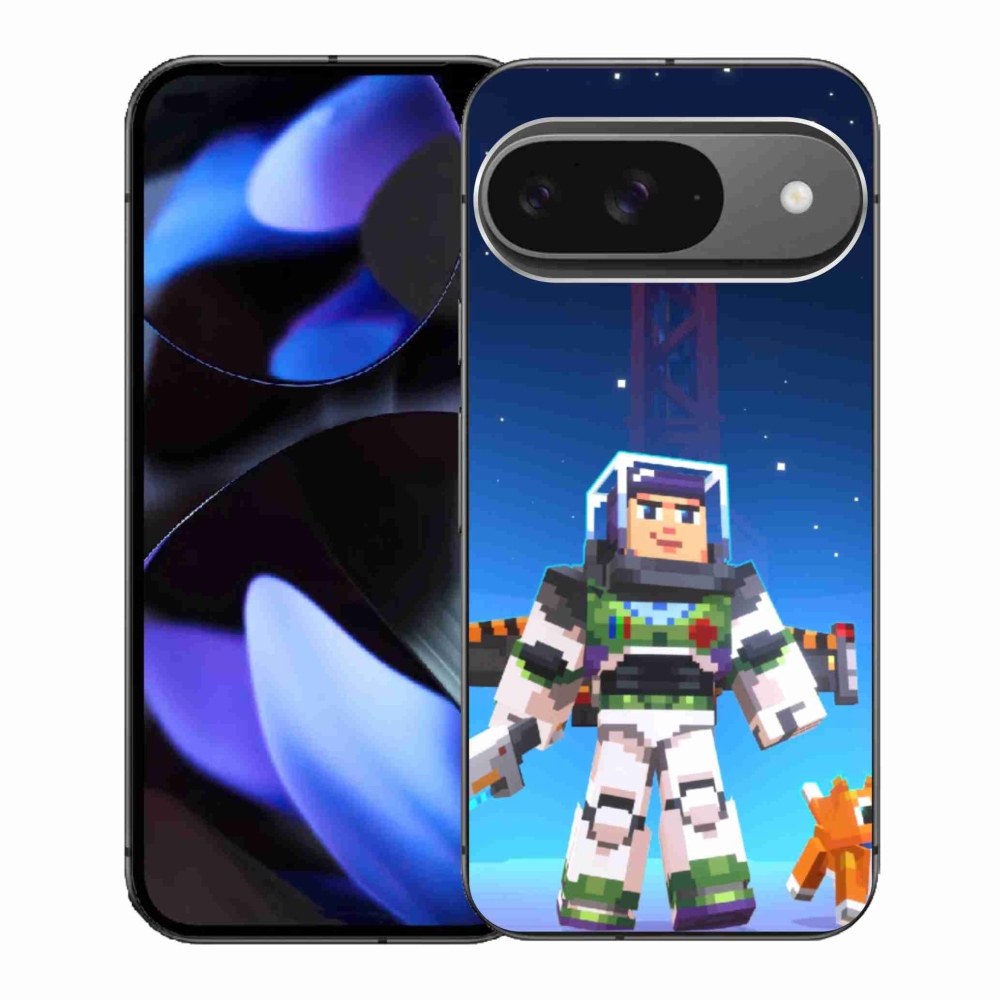 Gélový kryt mmCase na Google Pixel 9 - minecraft 2
