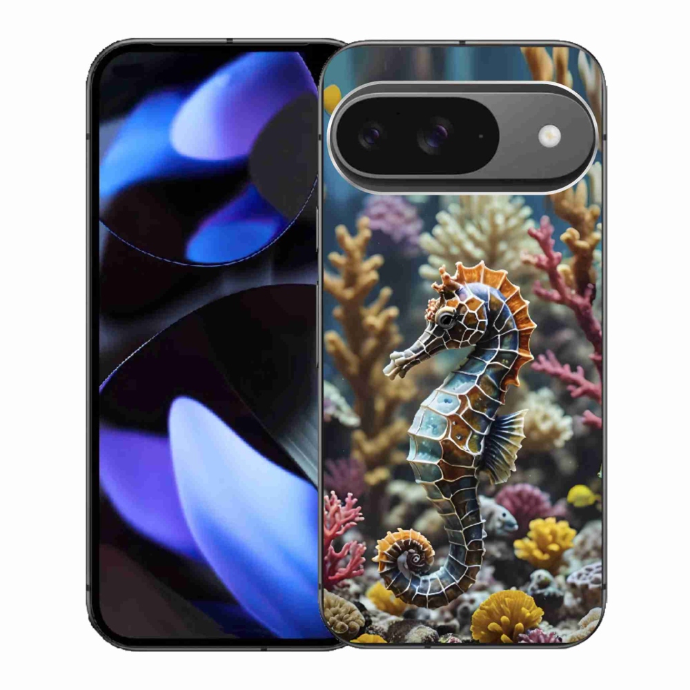 Gélový kryt mmCase na Google Pixel 9 - morský koník 2