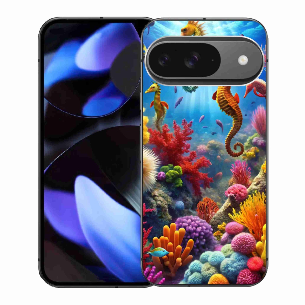 Gélový kryt mmCase na Google Pixel 9 - morský svet 3