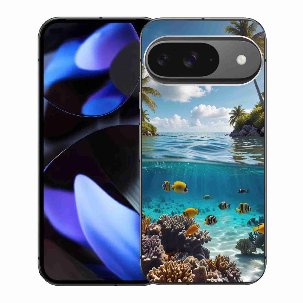 Gélový kryt mmCase na Google Pixel 9 - morský svet 4