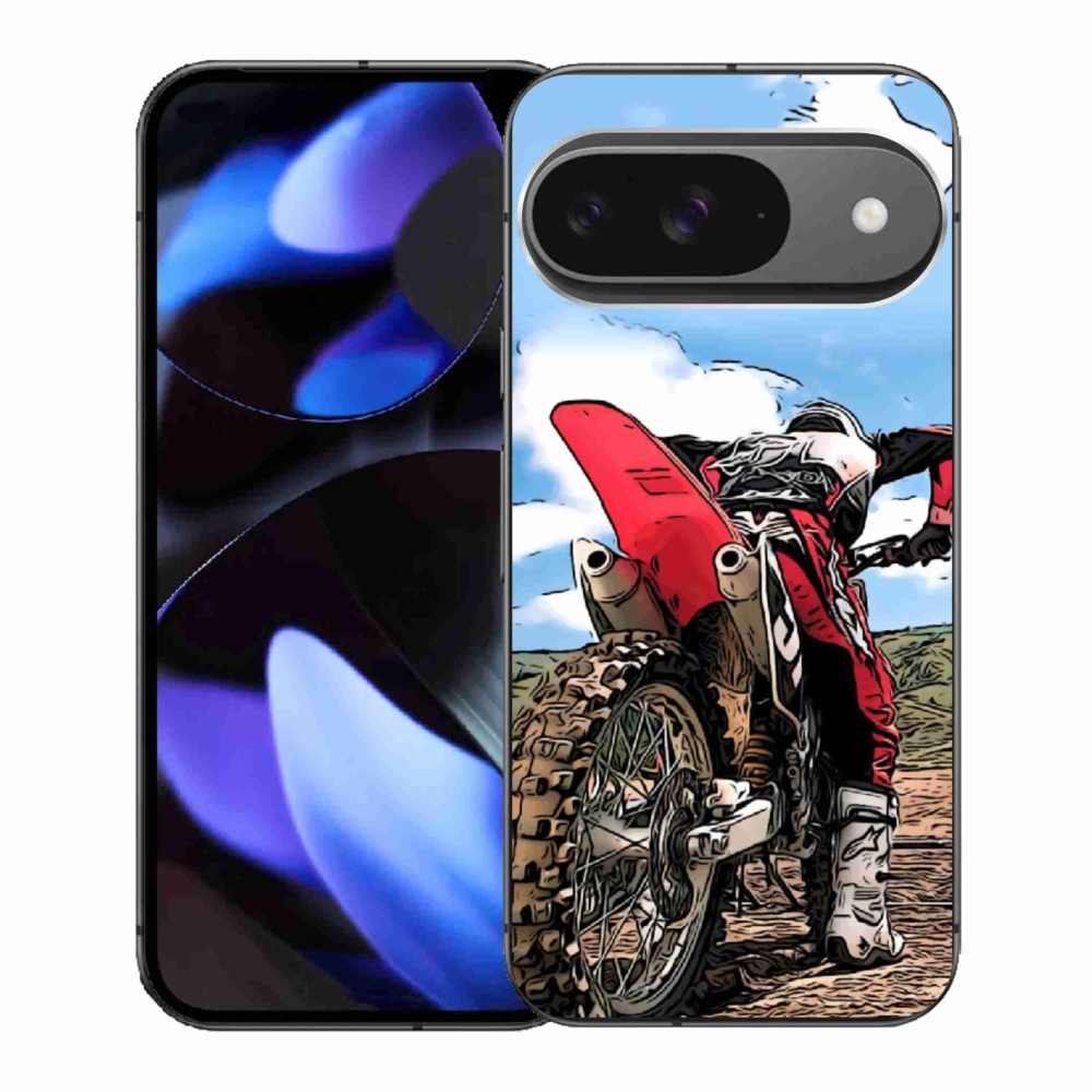 Gélový kryt mmCase na Google Pixel 9 - moto