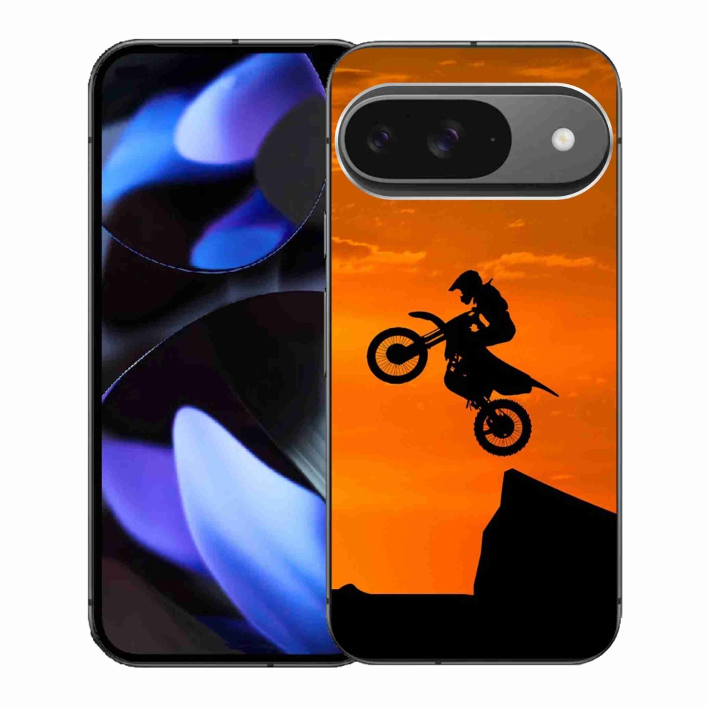 Gélový kryt mmCase na Google Pixel 9 - motocross