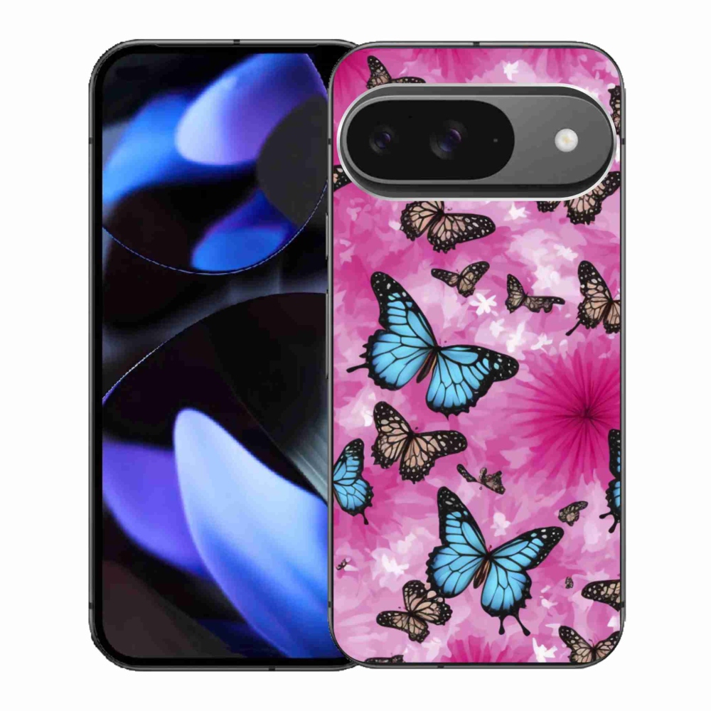 Gélový kryt mmCase na Google Pixel 9 - motýlia záhrada