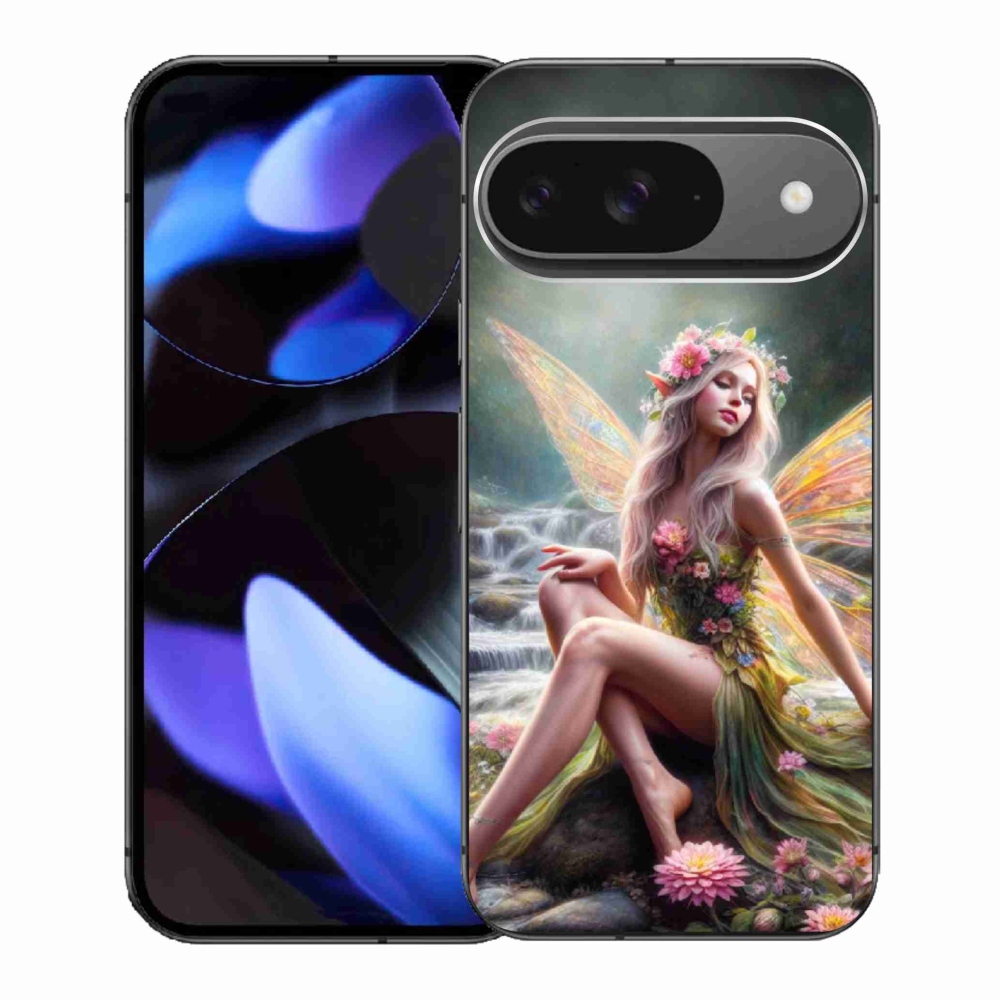 Gélový kryt mmCase na Google Pixel 9 - motýlia žena 1