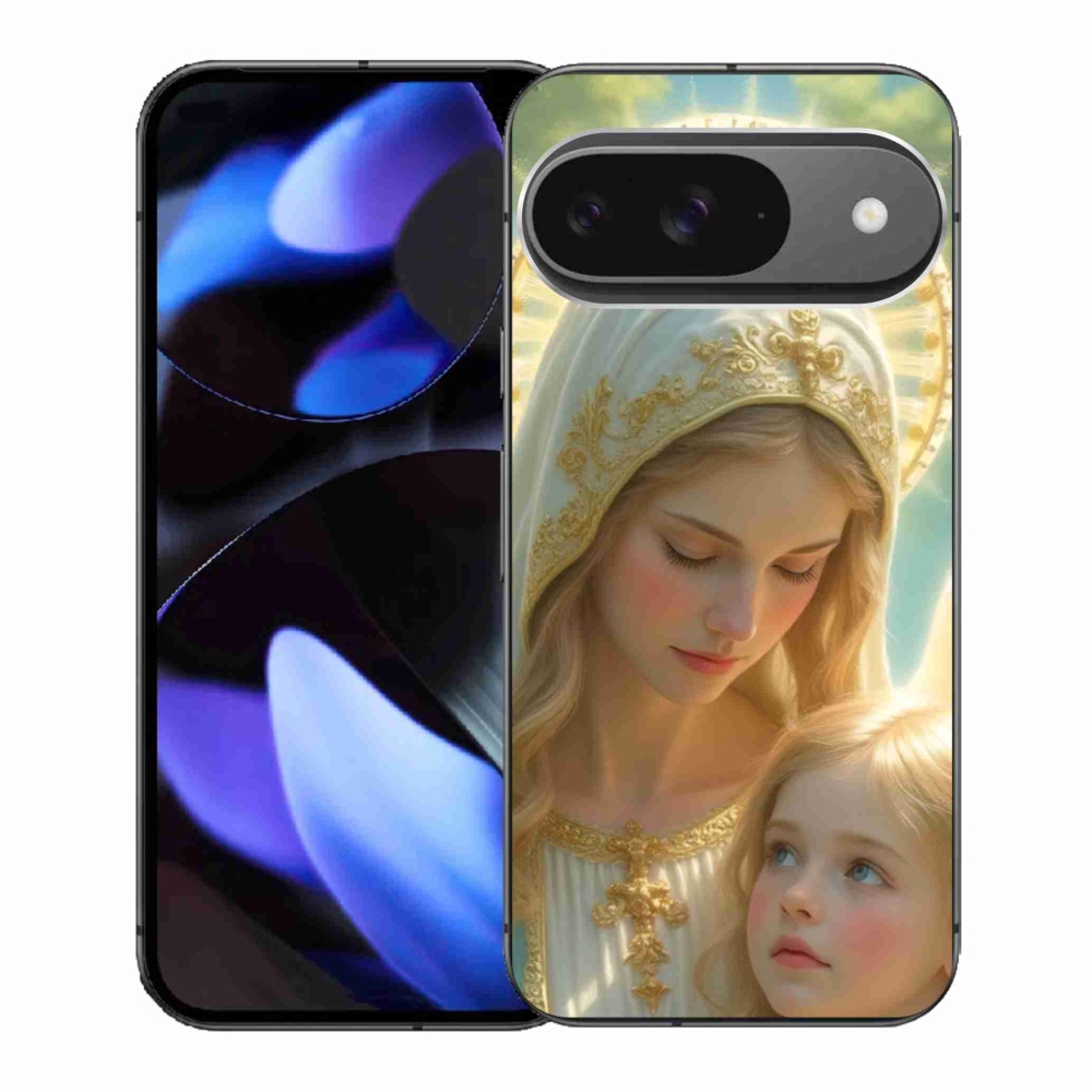 Gélový kryt mmCase na Google Pixel 9 - náboženský motív 2