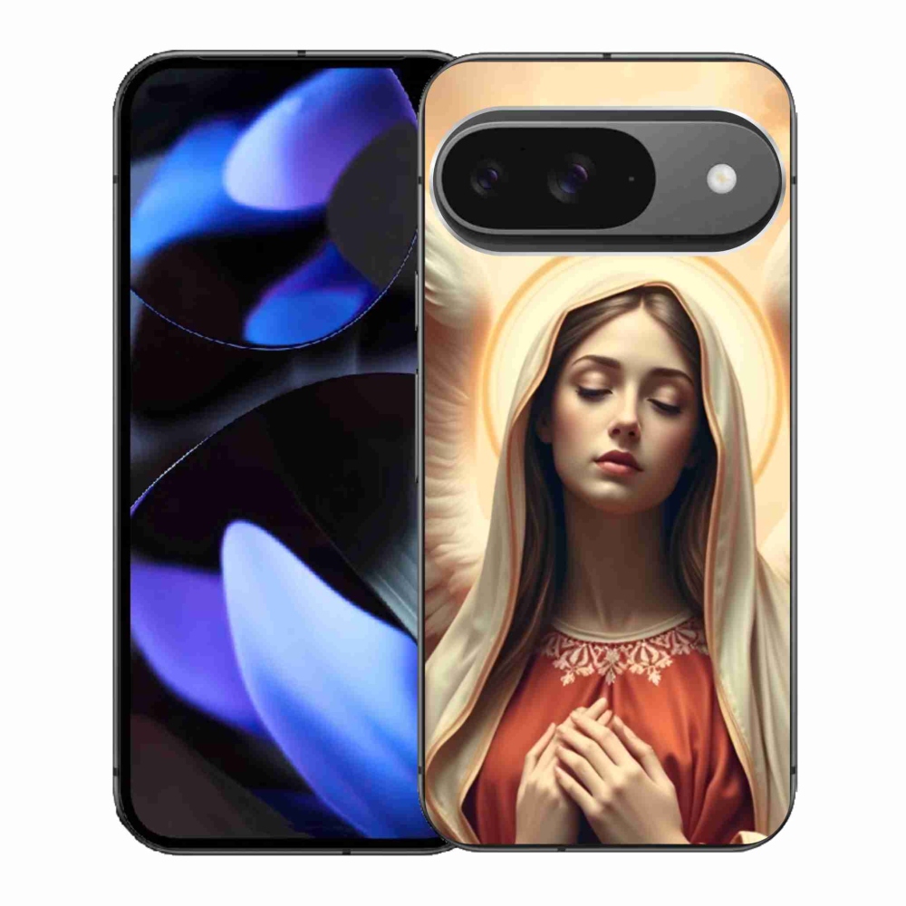 Gélový kryt mmCase na Google Pixel 9 - náboženský motív