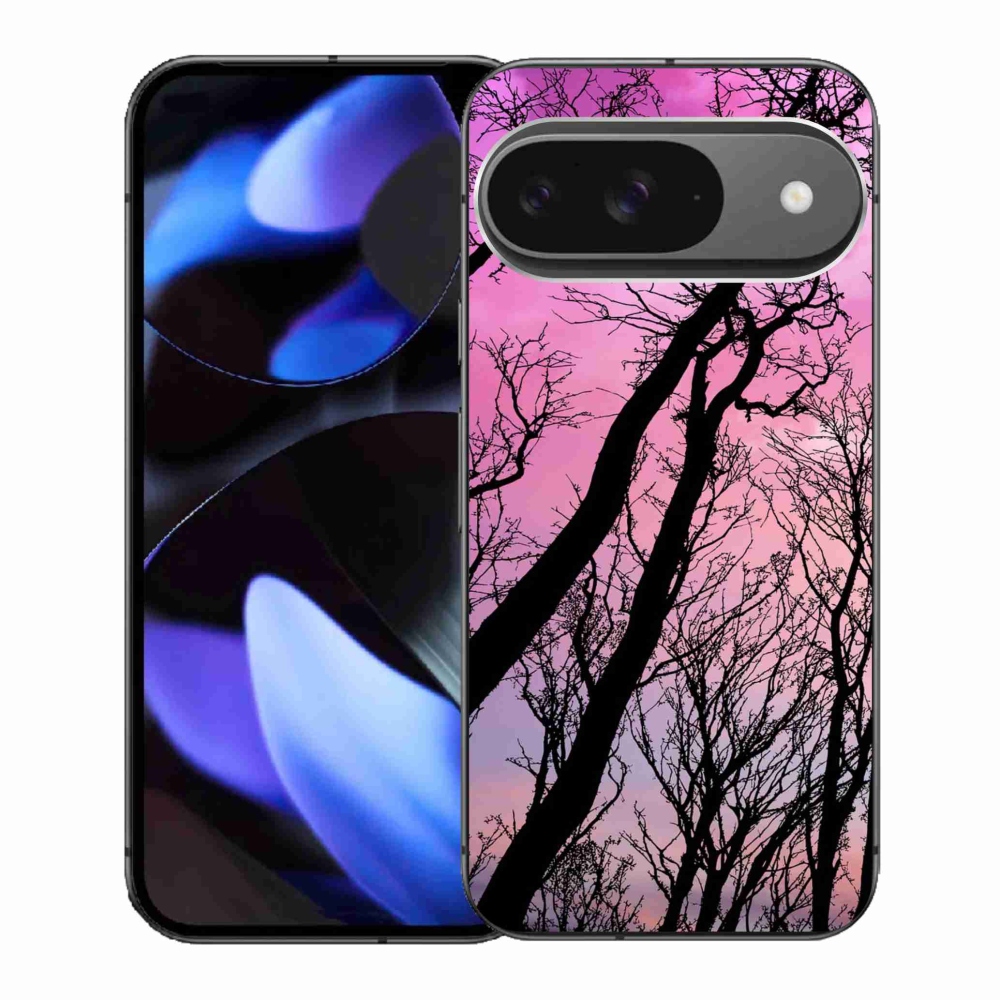 Gélový kryt mmCase na Google Pixel 9 - opadané stromy